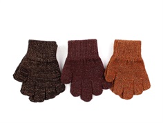 CeLaVi mittens knit tortoise shell uld/nylon (2-pack)